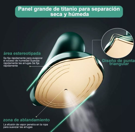 Mini plancha portátil para ropa⚡👔