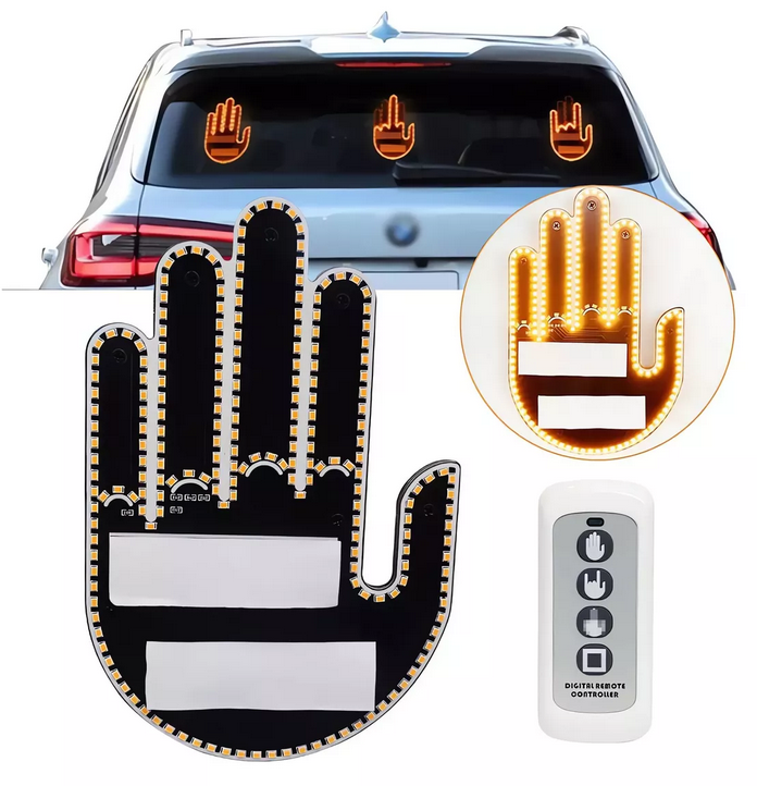Mano LED para Carro 🚘🤟🏼