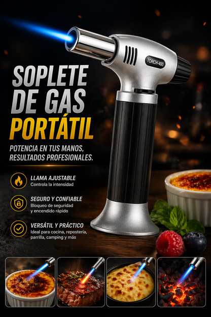 Soplete de gas portatil 🔥💥