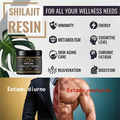 Shilajit Puro del Himalaya ,Potenciador Natural de Energía y Vitalidad