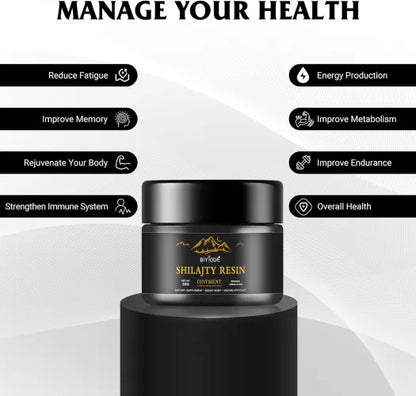 Shilajit Puro del Himalaya ,Potenciador Natural de Energía y Vitalidad