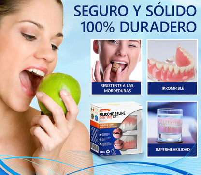 prótesis dental de silicona 🦷😁