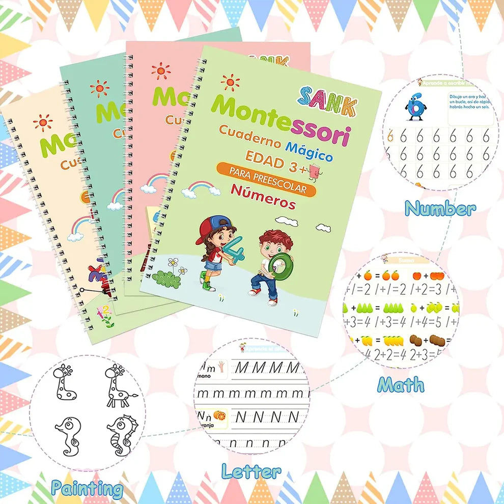 Kit de cuadernos Magicos 📝🪄