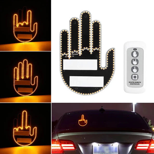 Mano LED para Carro 🚘🤟🏼