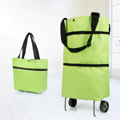 Bolsa De Compras Plegable Con Ruedas, Set X2 🏪🛒