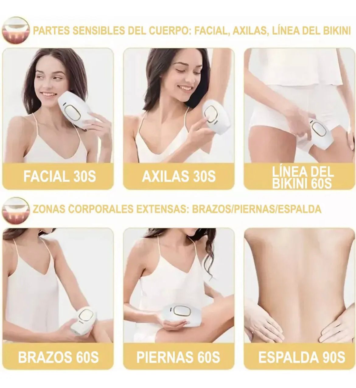 Depiladora Láser Pro™ ✨🧴