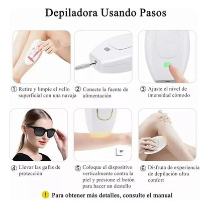 Depiladora Láser Pro™ ✨🧴