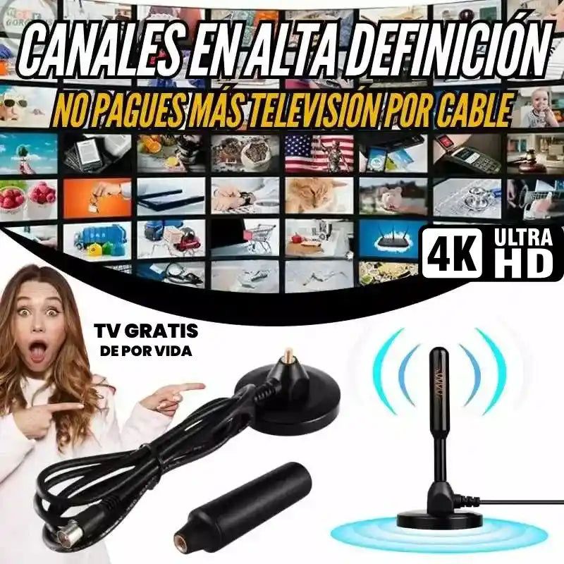 Antena digital HD para TV 📡📶